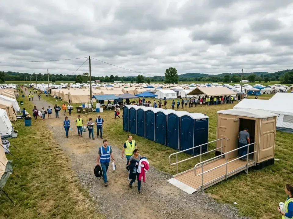 disaster-relief-camp-restrooms-010 — frequently asked questions, Dumpster & Portable Bathrooms Rental in Hampton, IL